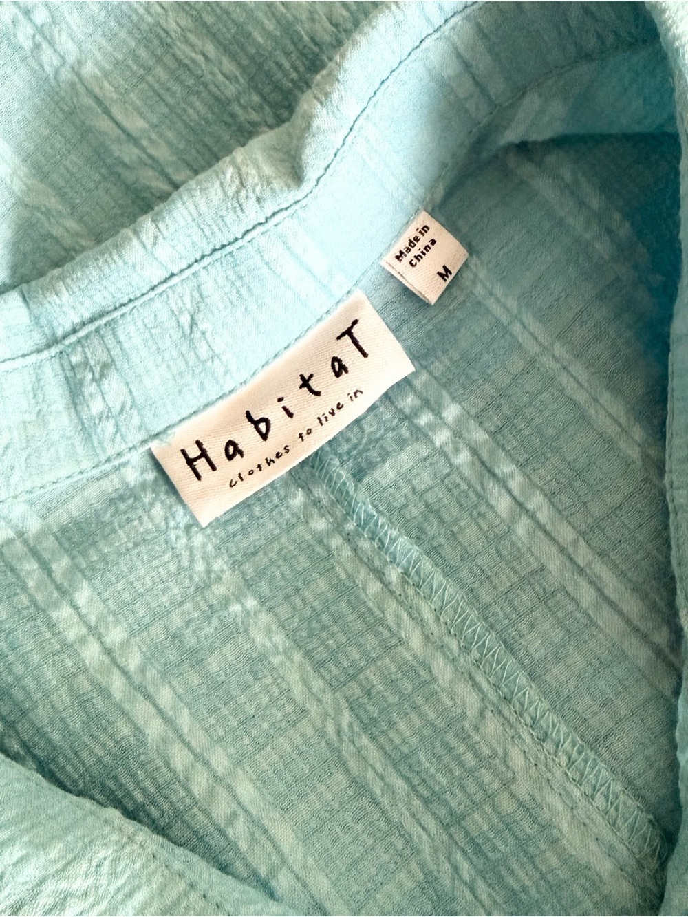 Habitat Crinkle Tunic Top - Picture 6 of 7